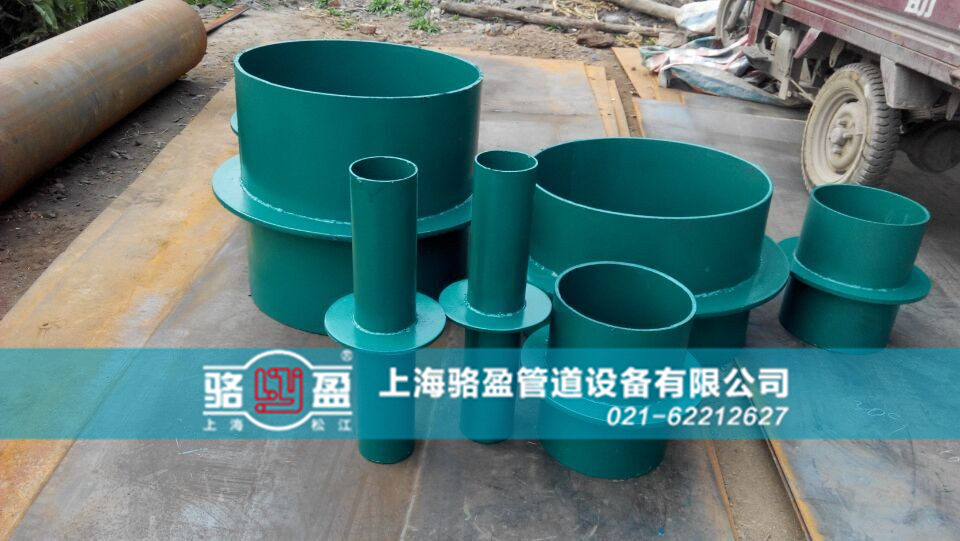 不同口徑人防墻體套管對比